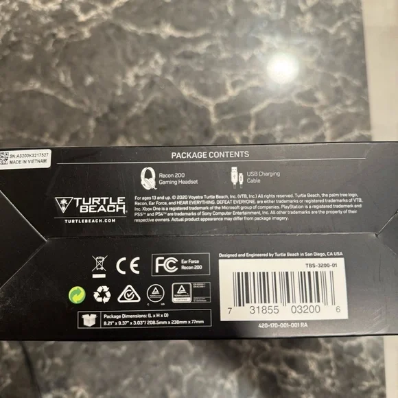 Turtle Beach Recon 200 Powered Gaming Wired Headset - Picture 9 of 9